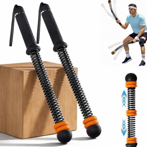 3rd GENERATION - Adjustable Weight Portable Ropeless Battle Ropes, Adjustable Weights Cordless Battle Ropes for Home Gym, Weighted Exercise Equipment for Low-Impact Workout, Strength & HIIT.