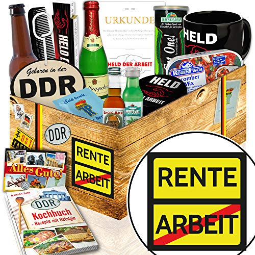 Rente - Ruhestand Geschenk Frauen - Ostpaket Männer