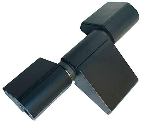 Cerniera con copriviti per porte pesanti tagliafuoco con molla di chiusura IBFM 743/M