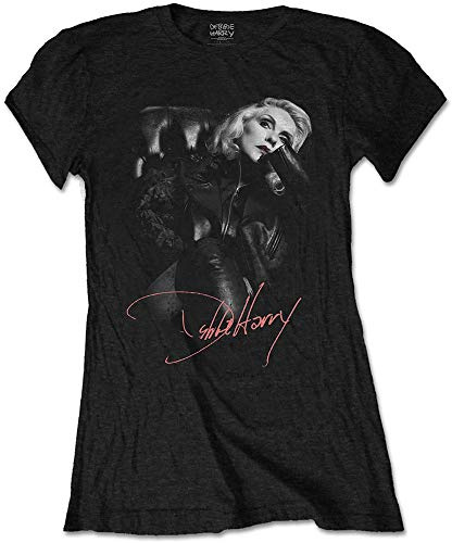 Debbie Harry Band Monkey Ladies T-Shirt Leather Girl Multicoloured