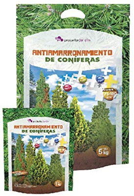 Probelte Jardín Antiamarronamiento coníferas 5 Kg - Sulfato de Magnesio con Hierro