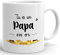 Tasse-Mug Cadeau Papa - Papa en Or -Idée Cadeau Naissance Papa Original Fête des Pères Anniversaire Boite à Papa Humour