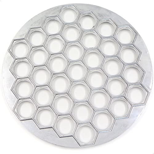 Knödel Ravioli Hersteller Form Mold - Aluminiumlegierung Knödelform Küche Gadgets Gebäck Werkzeug Können 37 Knödel Gleichzeitig Machen Werkzeuge zur Schnellen Herstellung von Knödeln.