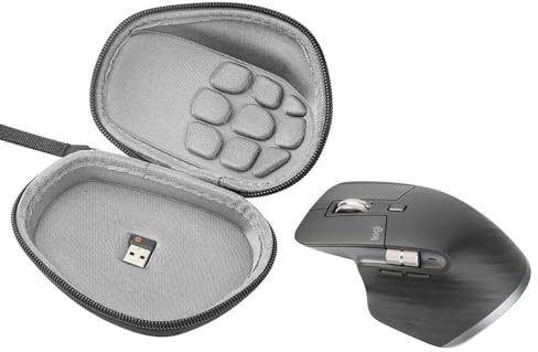 TMOM Hard Eva Reise Tasche für Logitech MX Master 3, Tragbare Schutzhülle für Maus, Stoßdicht Wasserdichtes