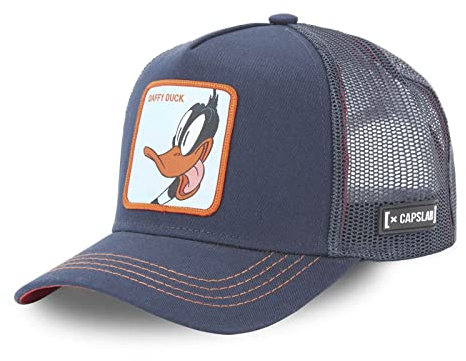 CAPSLAB Looney Tunes Trucker Cap (Daffy 6), Dafy 6