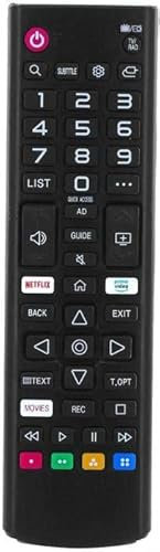 Ersatz Fernbedienung für LG TV Fernseher 75UM7000 | 75UM7000PLA | 75UM7050PLA | 75UN7100 | 75UN71006LCAEU