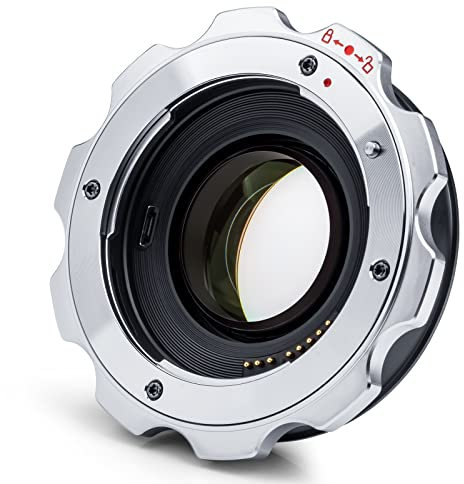 EF-R3 Pro 0,71x Speed Booster Autofokus Adapter Objektivadapter mit Sicheres Schloss für Canon EF Objektiv auf Canon EOS R R5 R5C R6 RP C70 Red Komod Kamera,Ideal für großes Objektiv