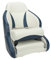Bootssitz/Bootsstuhl/Steuerstuhl NAHE, FlipUp-Funktion, Boot Yacht Farbe cremeweiss dunkelblau