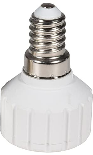Lyyt | Lamp Socket Converter | E14 to GU10 Fitting | Edison to Halogen GU10 Adapter | Light Bulb Socket Converter | Lamp Bulb Adapter for LED, Halogen, CFL | UK Standard