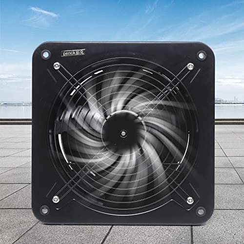 Fetcoi 300mm Abluftventilator Küche Bad Büro Wandventilator Belüftungssystem
