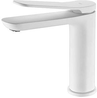 IMEX - Grifería - Grifo de lavabo Dinamarca blanco mate