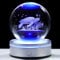 Movdyka Meeresschildkröte - 3D-Dekoration, Statue, Kristallkugel, Nachtlicht Mit Lasergravur - Geschenke für Damen Und Herren - Ornament, Figur, Glas, Schneekugel