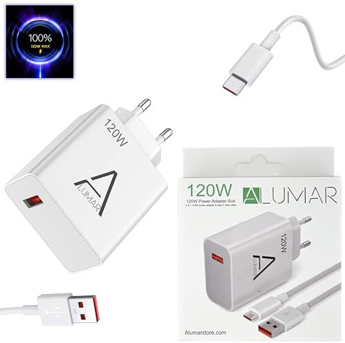Cargador Hypercharge 120W MAX, Mi Turbo Charge, Cargador Rápido con USB C Cable 1M para Xiaomi 15 14 13 Ultra Poco F6 X7 F7 Pro Adaptador de Cargador, para Xiaomi Redmi 14C Note 14 13 12S 11S 10 Pro