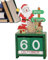Adventskalender Weihnachten - Adventskalender Block Weihnachten aus - Tischbüro Tischkalender Dekoration für Regale, Schlafzimmer, Haus Evember