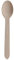 Inoverse Lot de 100 cuillère en bois réutilisable - Couverts jetables respectueux de l'environnement - cuillère en bois réutilisable - Cuillères à soupe jetables - Couverts réutilisables, INO-HL-100