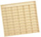 Perfeclan Vitrine für Spielzeugautos, Aufbewahrungsbox für Autos im Maßstab 1/64, Holz, 60 Fächer, Aufbewahrungsschrank für Spielzeugautos, 60 Gitter und 1 Regal