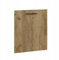 Laclar Geschirrspüler Front für Einbauküche - Küchenfront Ersatz für integrierte Spülmaschine - Laminatplatte ohne Griff - für Moderne & Klassische Küchenstile - 59,6x1,8x71,3 cm - Eiche Craft Gold