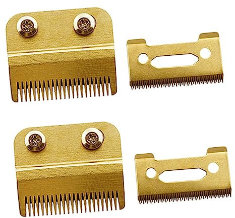 Gogogmee 4sätze Verstellbare Haarschneiderklingen Für Professionelle Friseure Kompatibel Mit Wahl Für Präzise Haarschnitte Und Kreative Styles Einfache Installation Langlebig Und