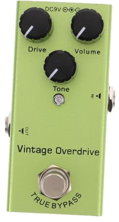Toyvian Mini-effektpedal Gitarre Kompakte Multi-effekte Mit Verzerrung Chorus Eq Und Analogem Delay Für Unterwegs Und Live-auftritte