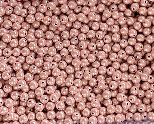 Wunderperlen 8mm, 50g (ca. 180 Stück), Miracle beads 3d Illusion, PEARLY PARADISE (Puder Rose)