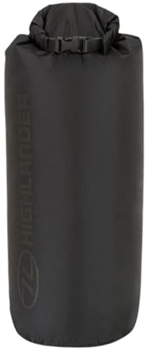 Highlander Leichte, wasserdichte Trockentaschen, Schwarz , 25 l, Militär