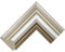 Customisable Bezel/Frame compatible with the Samsung Frame TV (65 inch) - Silver Frames (Opulent Siver 92mm)