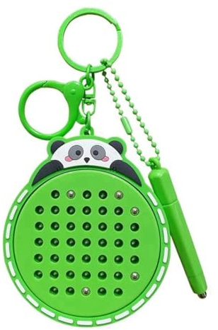 Sxmrmnx Drawing Board School Bag Pendant Cartoon Steel Ball Children'S Toy Idol Fun Car Key Chain Birthday Gift