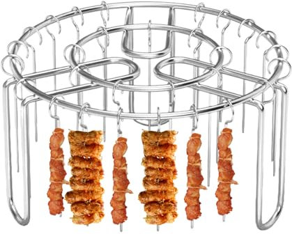 Griglia da forno – Griglia | Griglia | Durevole Bakeware per carne e verdure Lavabile in lavastoviglie Griglia di raffreddamento Teglia per verdure Carne Pesce Gamberetti Universali Griglia Rack