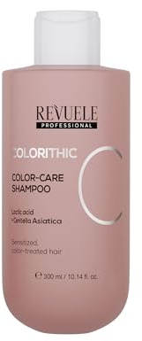 Revuele Professionelles Farbschutz-Shampoo Colorithic – Sanfte Reinigung für gefärbtes Haar, schützt Farbbrillanz und Geschmeidigkeit, 300 ml