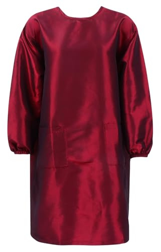 Healifty Work Clothes Apron Long Sleeve for Hair Stylist Apron Barber Shop Salon Use Hairdresser