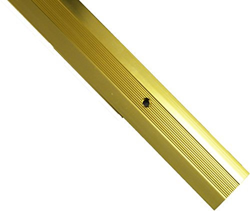Carpet Metal Cover Trim Door BAR Grip Edging Threshold Brass/Silver (Cover Trim, Gold/Brass)