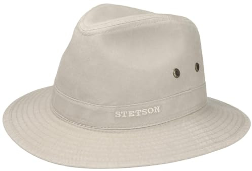 Stetson Organic Cotton Traveller Hut Stoffhut UV-Schutz 40 Herren Frühling Sommer