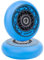 AOWISH Ripstik Wheels [2er Pack] 76 mm Ripstick Wheels 90A Ripsurf Caster Board rad mit vorinstallierten Kugellagern ABEC 9 (blau)
