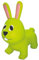 GERARDO'S Toys GT69333 My First Jumpy Animal Space Hopper for Kids Age 1 Year, Bouncy Hopper Ride on Animal Green Bunny with Pump Included, Inflatable Bouncer for Toddlers Indoor and Outdoor Use'