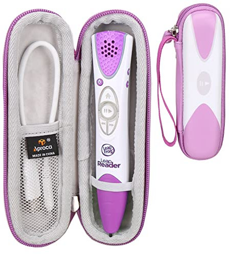 Aproca Hard Travel Storage Case,for LeapReader Reading and Writing System (Purple)