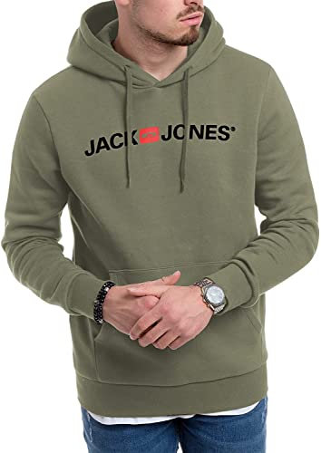 JACK & JONES Herren Kapuzenpullover (Sea Spray (Corp 054, M))