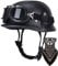 DIRERTYS Deutsche Leder Motorrad Halbhelme Retro Halbschalenhelm JetHelm mit Visier Schnellverschluss Schnalle für Cruiser Chopper Biker Moped DOT/ECE-Zulassung