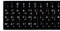 Arabic, Cangjie, German, Russian, French, Korean, Japanese, Thai, Wubi, Spanish, Hebrew, Italian, English keyboard stickers alphabet keyboard layout stickers for laptops (Arabic)