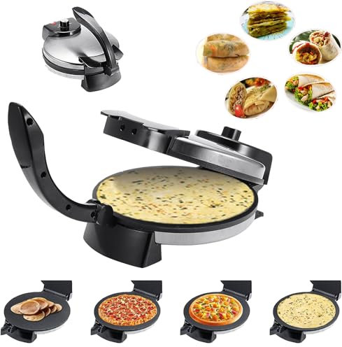 Generic crepiere electrique,Machines à Quesadilla,CrêPièRe AntiadhéSive,Outils de cuisson pour fabricant de tortillas,Presse à Tortillas,Crêpières