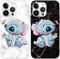 [2 Stück] Schutzhülle für Apple iPhone 14 Pro Max Hülle 6,7,Karikatur Anime Case mit Niedlich Muster Design Cover Weiche Stoßfest TPU Silikon Handyhülle für iPhone 14 Pro Max