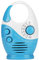Vikye Portable Radio, AM FM Radio Hanging Radio Waterproof Radio Battery Powered, Built in Speaker, for Shower Rooms