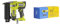 RYOBI - Cloueur d'Assemblage 18G à Air Comprimé 18V ONE+ pour Tirer des Clous de 15 à 50 mm & Tacwise 0401 Boîte de 5000 clous 18G/50 mm, Argent