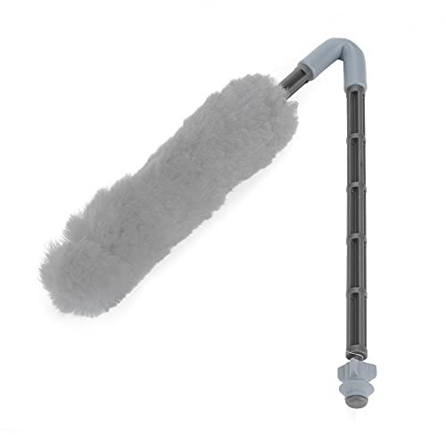 Paintball Barrel Maid Swab, Wolle, Paintball, einzelner Rakel, einzelner faltbarer Paintball-Barrel, langlebiges Reinigungszubehör für Paintball-Barrel, Kaliber größer oder gleich 1,8 cm (grau)