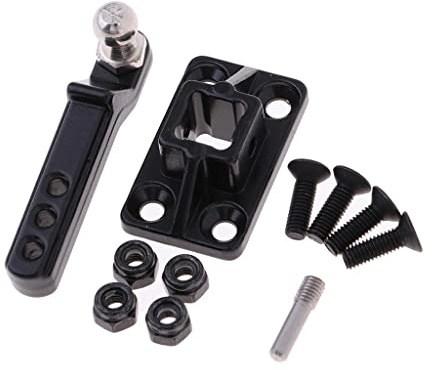 Harilla Stoßstange mit Anhängerkupplung für 1:10 RC Crawler Auto