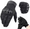 Riisoyu Motorrad Handschuhe, Atmungsaktiv Einsatzhandschuhe Motorradhandschuhe Herren mit Kohlefaser Knöchelprotektor & Touchscreen für Outdoor Sportarten und Aktivitäten