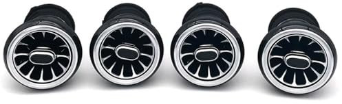 Oulesh Rejilla Aire Acondicionado Coche para Audi A3 2004-2011/2013-2020, Salida de Aire Acondicionado LED para Coche, luz Ambiental de ventilación Turbo