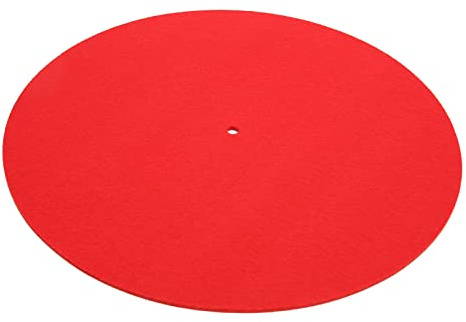 Plattenteller-Matte, Plattenspieler-Matte Verhindert Statische Aufladung, Langlebiger Filz für -Plattenspieler