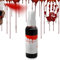 Wuhonghao Faux Sang,Halloween Spray Faux Sang Maquillage,pour Pansement de Sang d'halloween Sang de Vampire,Premium Faux Sang pour Vetement Lavable,Maquillage Halloween Enfant Faux Sang Spray 60ml