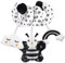 Zendstanding Kinderwagen Spielzeug - Babyschale Spielzeug Baby Spielzeug 0-6 Monate Schwarz Weiß Kontrast Hängespielzeug Baby Spielzeug ab 3 Monate Neugeborenes Geschenke