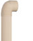 2 m Rohrschutzstreifen, Wasserrohr-Schaum-Isolierstreifen, Brandschutz, Kanalrohr-Isolierstreifen, Verschönerungsisolierungsstreifen (beige)